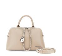 CafèNoir - Sac à main trapétioïdal à fermeture éclair, pour femme, taille unique, taupe, Taille unique