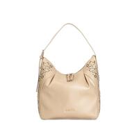 CAFèNOIR - Sac À Plis, Gravure Florale Au Laser, Rivets Décoratifs Et Poignée Réglable, Pour Femme, Couleur Marron, Taille Taille Unique