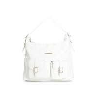 CAFèNOIR - Sac Bandoulière Avec Poches Et Logo Gravé Au Laser Sur La Bandoulière, Pour Femme, Couleur Blanc, Taille Taille Unique