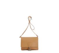 CAFèNOIR - Sac Bandoulière En Cuir À Rabat Avec Bandoulière Réglable, Pour Femme, Couleur Marron, Taille Taille Unique