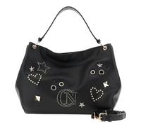 CAFèNOIR - Sac Bandoulière Orné De Rivets Et De Clous, Pour Femme, Couleur Noir, Taille Taille Unique