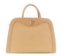 CAFèNOIR - Sac Cabas Effet Cuir Grainé, Pour Femme, Couleur Beige, Taille Taille Unique