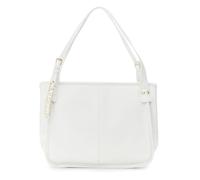 CAFèNOIR - Sac Cabas Souple En Matière Grenat Avec Bandoulière Et Détails Lettrage, Pour Femme, Couleur Blanc, Taille Taille Unique