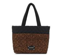 CAFèNOIR - Sac De Courses En Nylon Matelassé Avec Imprimé Floqué, Pour Femme, Couleur Marron, Taille Taille Unique