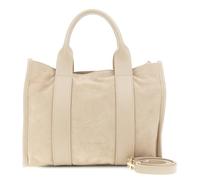 CAFèNOIR - Sac En Daim Avec Anses En Cuir Martelé, Pour Femme, Couleur Marron, Taille Taille Unique