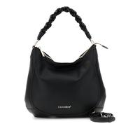 CAFèNOIR - Sac En Similicuir Grainé Avec Anse Tressée, Pour Femme, Couleur Noir, Taille Taille Unique