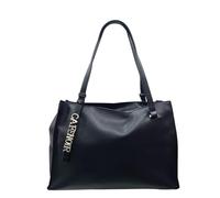 CafèNoir Sac femme Shopping sans doublure avec lettrage noir sac à bandoulière