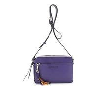 CAFèNOIR - Sac Photo Effet Cuir Saffiano Avec Breloques Multicolores, Pour Femme, Couleur Violet, Taille Taille Unique