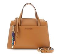 CafèNoir - Sac effet cuir Saffiano avec breloques multicolores, pour femme, taille unique, cuir, Taille unique