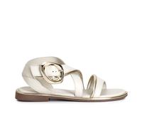 CAFèNOIR - Sandales asymétriques en cuir, pour femme, couleur os, os, 39 EU