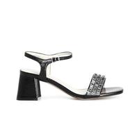 CAFèNOIR - Sandales Gilda Ornées De Strass, Pour Femme, Couleur Noir, Taille 37