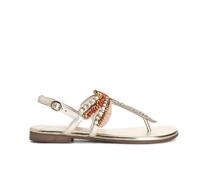 CAFèNOIR - Sandales Tongs Ornées D'appliqués Libellule, Pour Femme, Couleur Multicolore, Taille 36