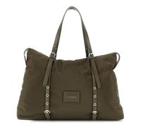 CAFèNOIR - Shopping en nylon avec sangles réglables à boucle, pour femme, taille unique, Olive, Taille unique