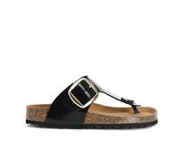 CAFèNOIR - Tongs Pour Femmes Avec Boucle, Pour Femme, Couleur Noir, Taille 37