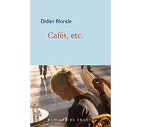 Cafés, etc.