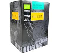 CAFÉS FOLLIET - Café En Dosette ESE Bio - Pure Origine Colombie - Torréfaction traditionnelle - Intensité 7/10-100% Arabica - 50 Dosettes