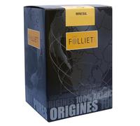 CAFÉS FOLLIET - Café En Dosette ESE - Pure Origine Brésil - Torréfaction traditionnelle - Intensité 7/10-100% Arabica - Café vert - 50 Dosettes