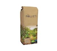 CAFÉS FOLLIET - Café En Grains Bio - Max Havelaar - Torréfaction traditionnelle - Intensité 7/10-100% Arabica - Café vert - Certifié Fairtrade - 1 kg