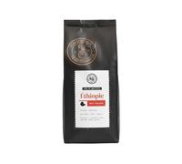 CAFÉS FOLLIET - Café en Grains Éthiopie - 100% Arabica - Process Honey - Notes Chocolat, Miel, Agrumes & Baies Noires - Café de Spécialité - 500 g
