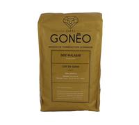 CAFÉS GONÉO - Café En Grains - Inde Malabar - 100% Arabica - Arômes Boisés & Epices Douces - Notes maltées - Café raffiné et intense - Moments gourmands - 1 kg