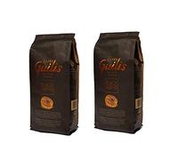 CAFES GUILIS Café en Grain Black Blend de Torréfaction Naturelle 2 kg