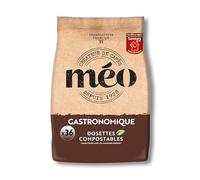 Cafés Méo - Dosettes Café Gastronomique Pur Arabica - 432 Capsules - Compatible avec Senseo - Intensité 6/10 - Arômes Authentiques, Doux et Parfumé - Lot de 12x36
