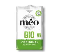 Cafés Méo en Grains Biologique Original - en Pack de 6 sachets de 500G - Certifié AB - Niveau de torréfaction moyenne