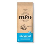 Cafés Méo en Grains Décaféiné - en Pack de 12 sachets de 250G - Niveau de torréfaction moyenne