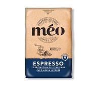 Cafés Méo Moulu Espresso Intensité 9 - en Pack de 8 sachets de 500G - Niveau de torréfaction foncée