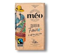 Cafés Méo Moulu Savoir Faire 500G - Niveau de torréfaction moyenne - Certifié Max Havelaar