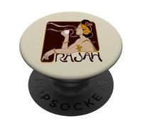Cafés Rajah, Henri Meunier, 1897 PopSockets PopGrip Adhésif