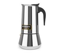 Orbegozo KFI 1260 machine à café manuelle Cafetière à moka Noir, Acier inoxydable