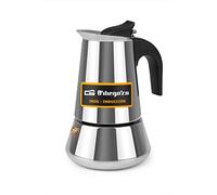 Orbegozo KFI 260 machine à café manuelle Cafetière à moka Noir, Acier inoxydable