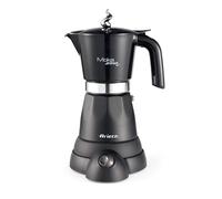 CAFETIÈRE ÉLECTRIQUE NOIRE MOKA AROMA 6/4 TASSES | 1368 | Ariete Noir G