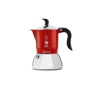 Cafetera Italiana Bialetti Fiammetta Induction 4 Tazas 0 18l Aluminio Colores Rojo-Negro