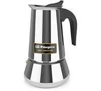 Orbegozo KFI 960 machine à café manuelle Cafetière à moka Noir, Acier inoxydable
