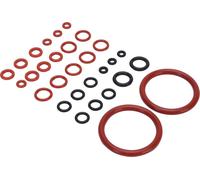 Cafeti?re O Loop Seal Kit Silicone Joints d'étanchéité grands et petits pour��r Remplacement Noir Rouge 30pcs