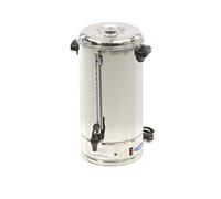 Percolateur à café 15 L 120 tasses Filtre à café amovible en acier inoxydable - Professionnel - Percolateur à café - 15 litres