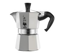 Bialetti - Moka Express: La Cafetière Expresso Iconique, Le Vrai Café Italien, Cafetière 1 Tasse (60 Ml), Aluminium, Argenté
