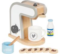 Goki Jouet Machine à café expresso en bois Blanc TU