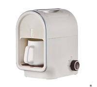 Cafetière 24 5 x 20 2 x 15 5 cm 400 W 300 ml Extraction - ATELIX - haute pression Buse vapeur Système thermostatique Opération Blanc