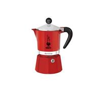 Cafetière 3 tasses Rainbow rouge - Bialetti - Rouge - Aluminium Rouge G