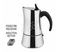Cafetière 6 Tasses Ilsa Elly Acier Brillant 00880060ICC