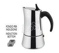 Cafetière 9 Tasses Ilsa Elly Acier Poli 00880090ICC