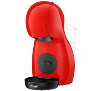 Cafetière à Capsules Delonghi Piccolo XS Rouge et Noire, 15 Bars, Compacte et Rapide