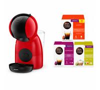 Cafetière à capsules Krups Piccolo XS YY5918FD + 3 boites de 16 capsules