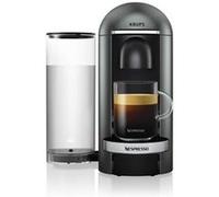 Cafetière à capsules Nespresso Vertuo Plus Titane YY2778FD 1,8L Gris Finitions Chromées Titane G