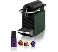 Cafetière à dosette - KRUPS - Pixie XN306310 - Semi-Automatique - 0,7 L - Noir et Vert