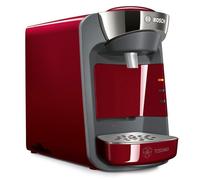 Cafetière à Dosette Multi-boissons - BOSCH TASSIMO Suny TAS3203 - Rouge Vif - Capsules - 3,3 bars - 0,8L - 1300W