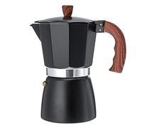 Cafetière à en d'aluminium - Cafetière à expresso au design classique - Facile à nettoyer - En d'aluminium pour de cuisson - Café italien traditionnel